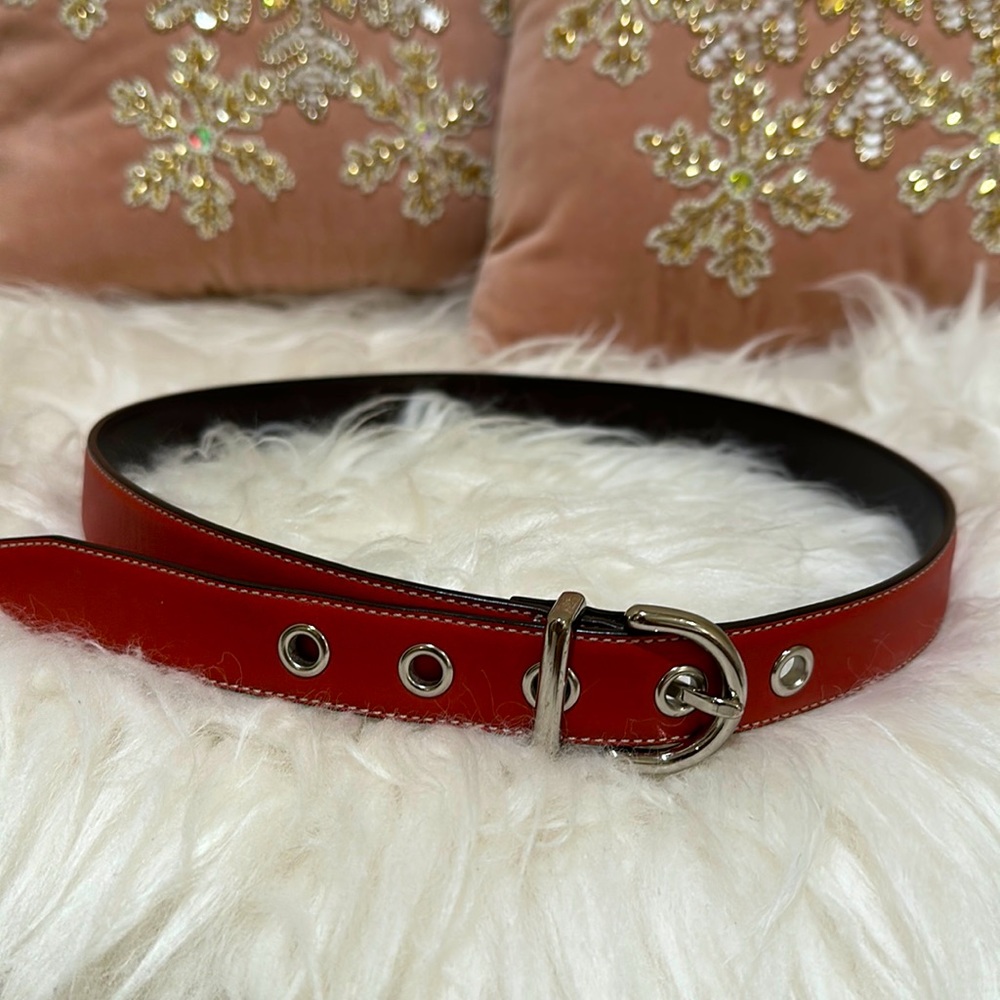 Vintage Coach Leather Belt